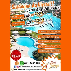 Tour Sardegna Red Orange Tour Sardegna Red Orange