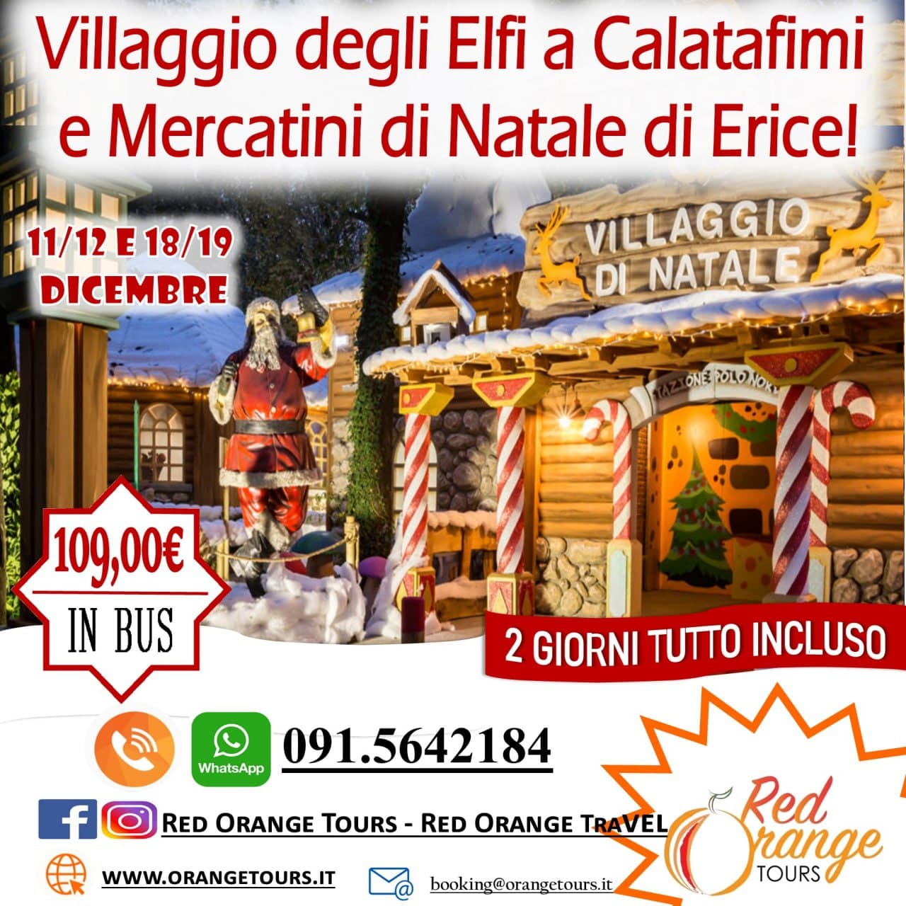 villaggio_degli_elfi WEEKEND TUTTO NATALIZIO CON I MERCATINI DI NATALE DI ERICE, VILLAGGIO DEGLI ELFI DELLA CASA DI BABBO NATALE!!!