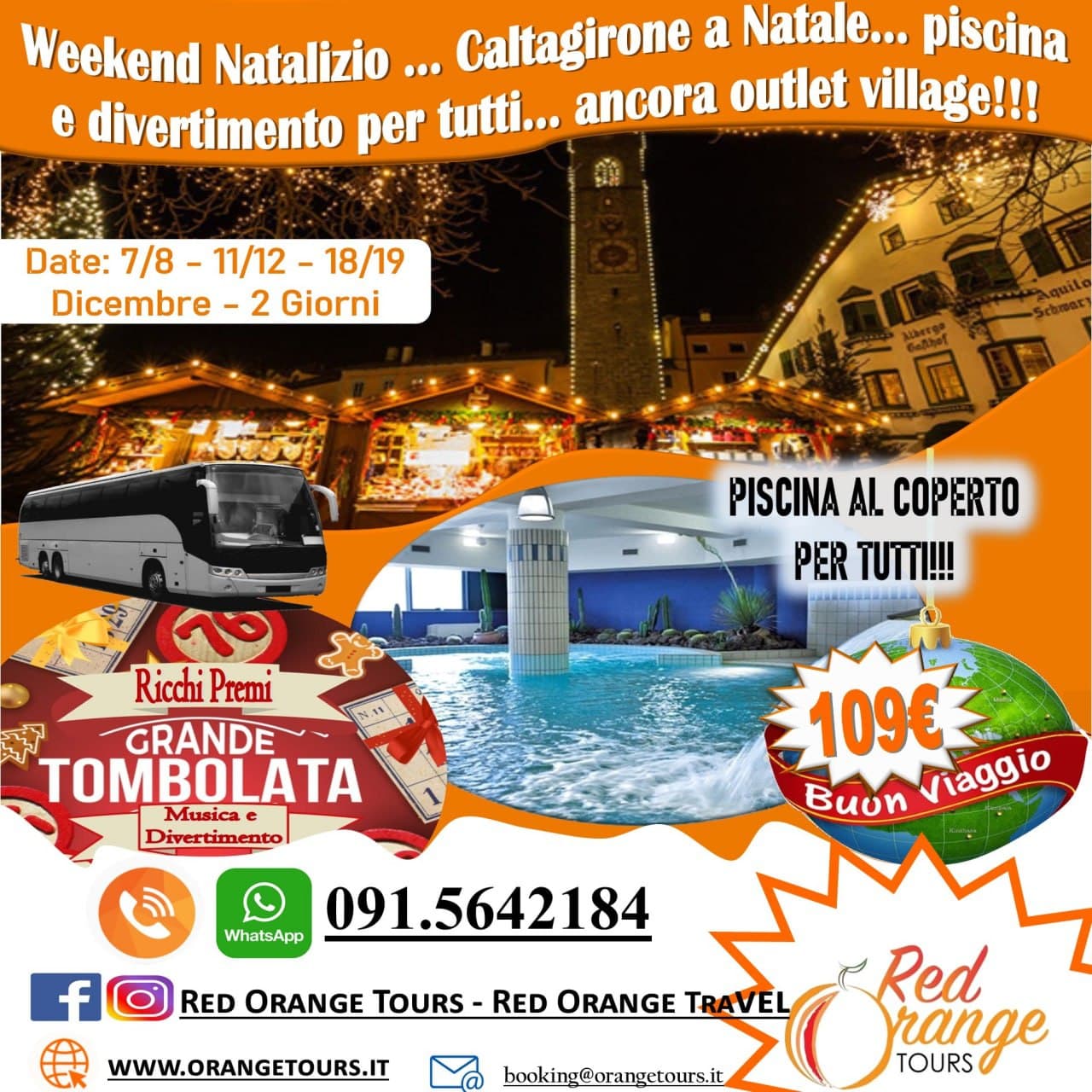 weekend_natalizio_caltagirone_natale_piscina_divertimento_outlet_village WEEKEND NATALIZIO... CALTAGIRONE A NATALE, PISCINA E DIVERTIMENTO PER TUTTI...ANCORA OUTLET VILLAGE