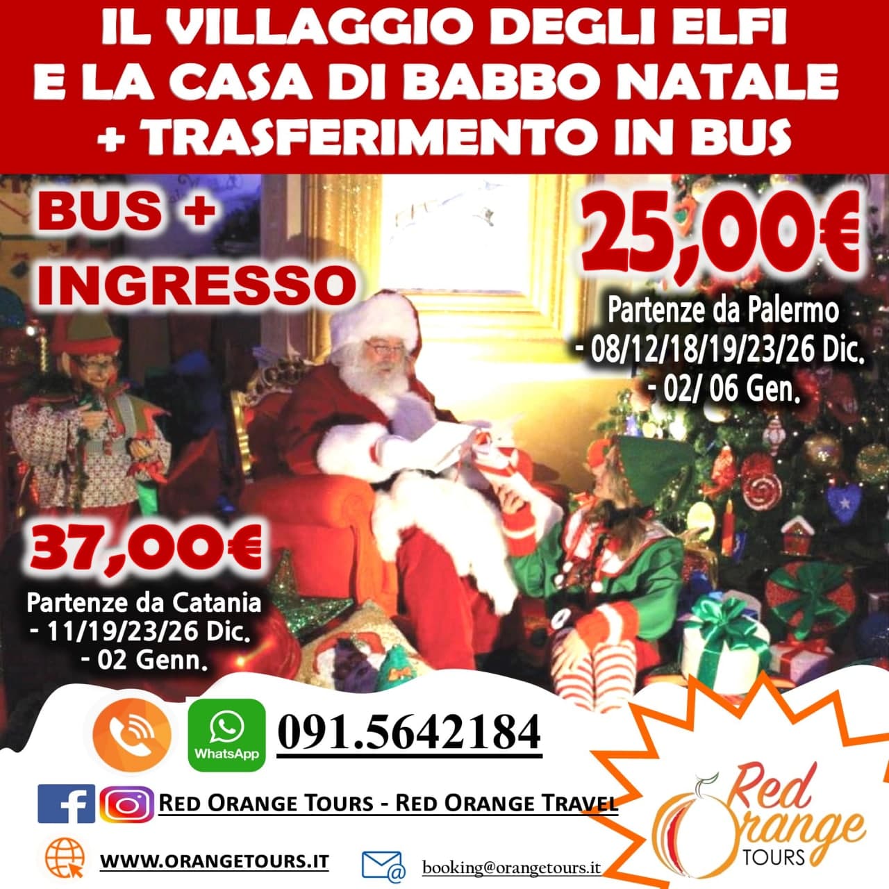 IL VILLAGGIO DEGLI ELFI + LA CASA DI BABBO NATALE