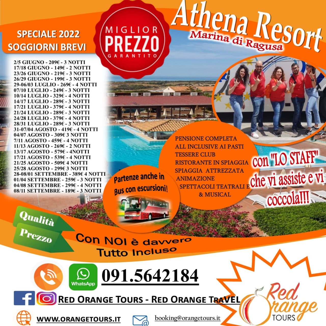 Athena Resort 2022 ATHENA RESORT LUGLIO AGOSTO SETTEMBRE 2021
