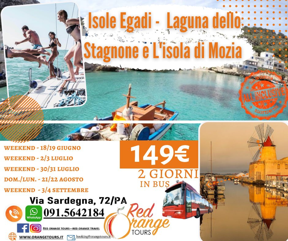 ISOLE EGADI ATHENA RESORT LUGLIO AGOSTO SETTEMBRE 2021