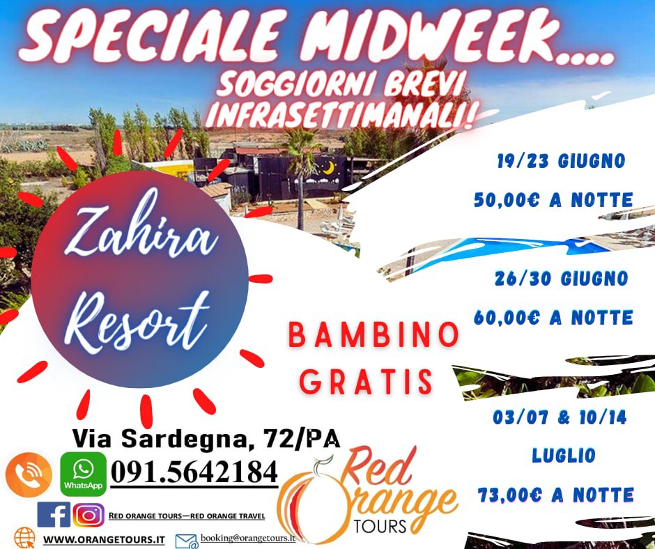 Zahira mid weekend WEEKEND NATALIZIO - 11/12 DICEMBRE - EVENTO SPECIALE RED ORANGE TOURS E TUTTO COLORATO VIAGGI