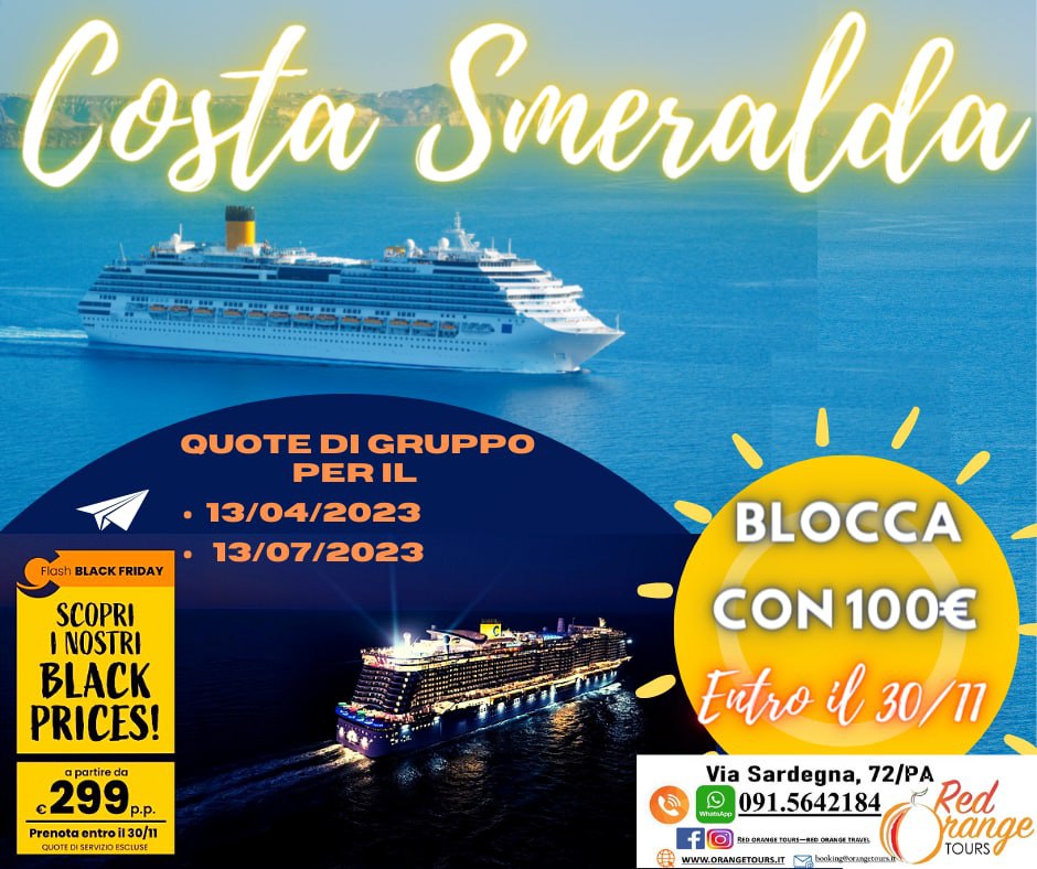 BLACK FRIDAY COSTA