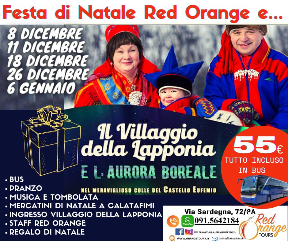 villaggio della lapponia immacolata erice