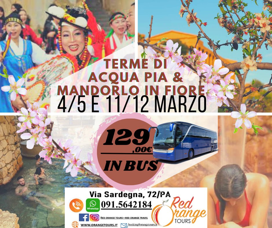 TERME E MANDORLO IN FIORE WEEKEND TUTTO NATALIZIO CON I MERCATINI DI NATALE DI ERICE, VILLAGGIO DEGLI ELFI DELLA CASA DI BABBO NATALE!!!