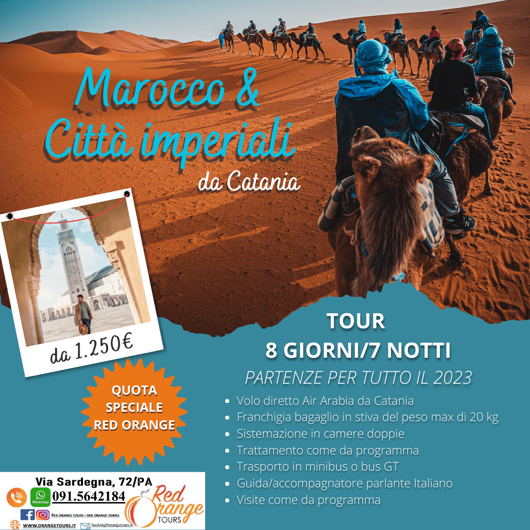 MAROCCO (Post Instagram (Quadrato)) (1) CAPODANNO 2022 CON RED ORANGE TOURS!