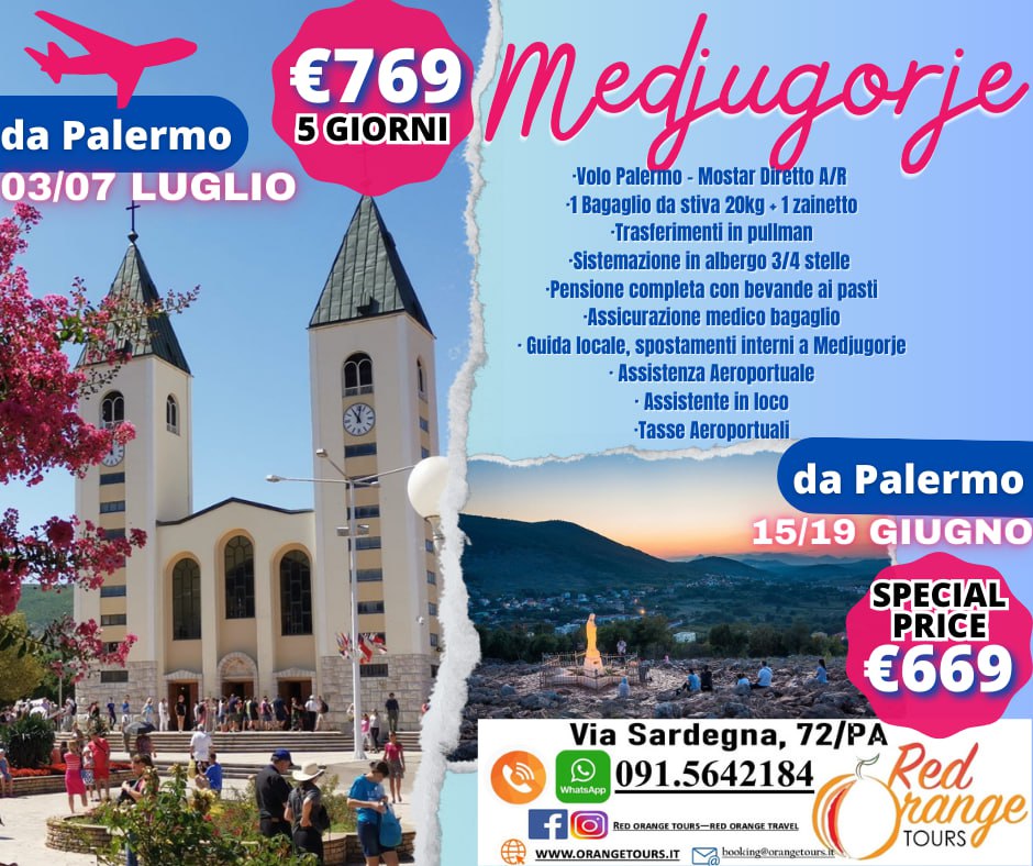 MEDJUGORIE san valentino neve 2020
