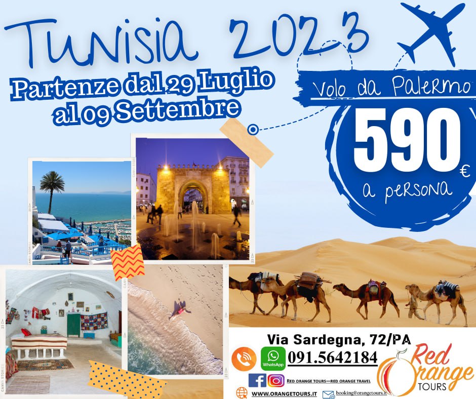 TUNISIA 2023 ATHENA RESORT LUGLIO AGOSTO SETTEMBRE 2021