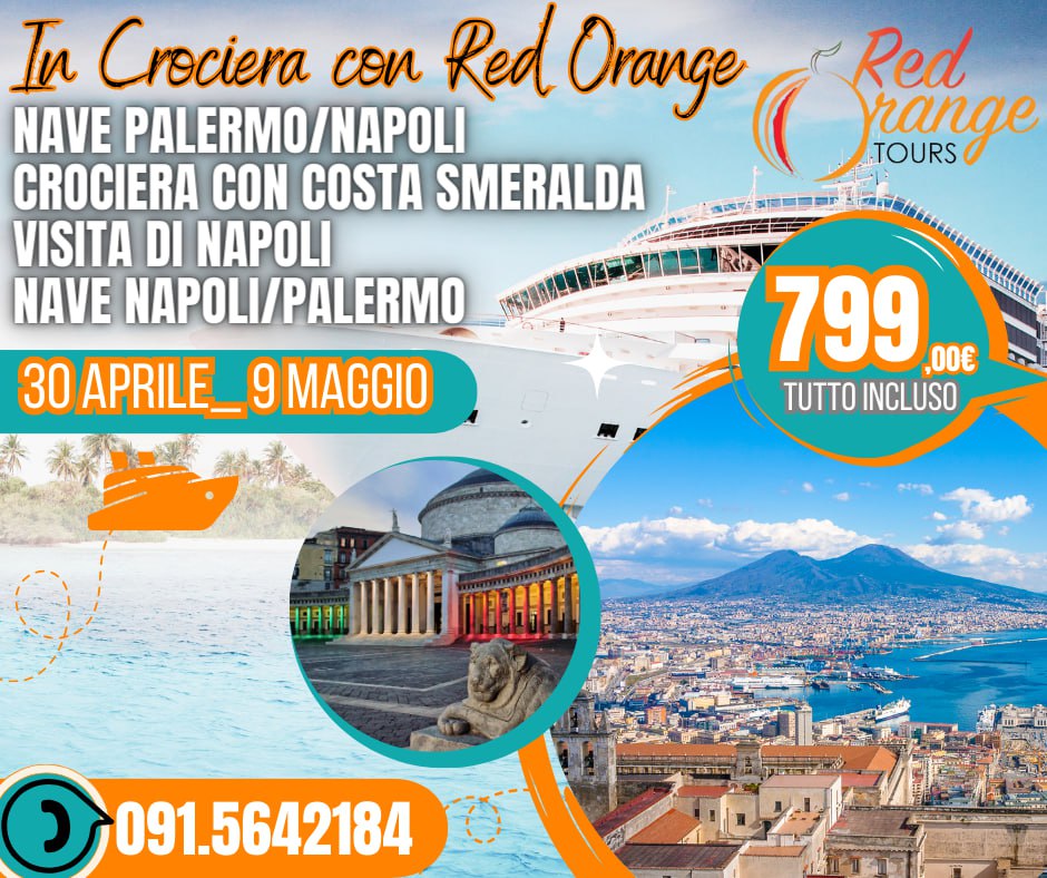 IN CROCIERA CON RED ORANGE