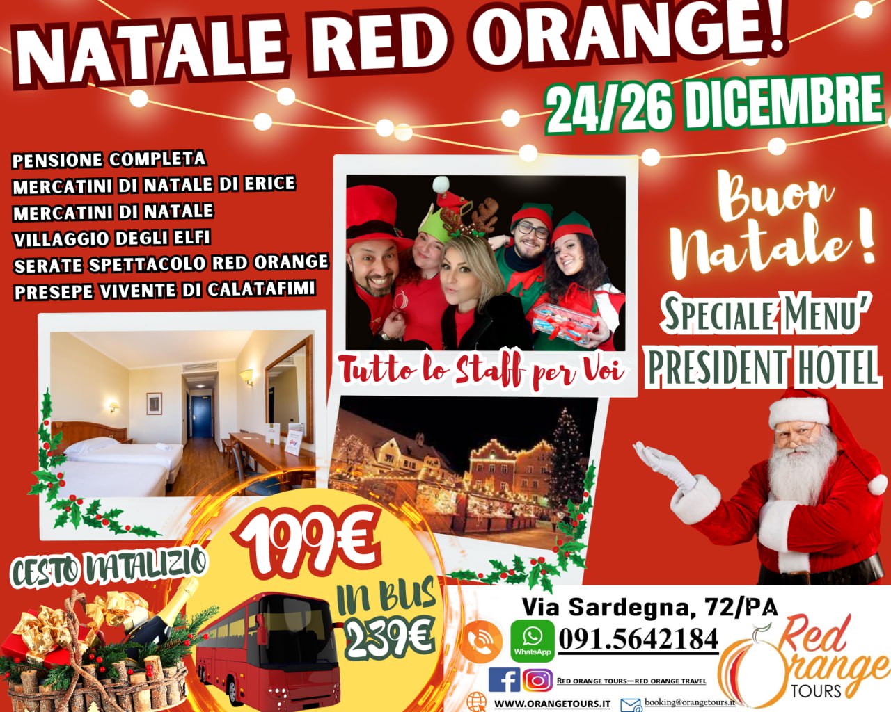 NATALE RED ORANGE 2023 Un Natale Insieme
